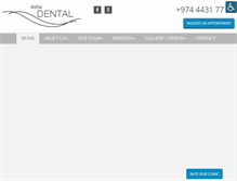 Tablet Screenshot of dohadental.com